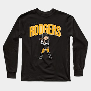 Aaron Rodgers Caricature Long Sleeve T-Shirt